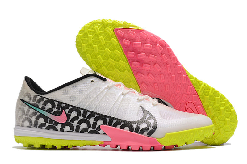 Vapor 14 Elite Kunstrasen Weiß mit Pink und Neongrün