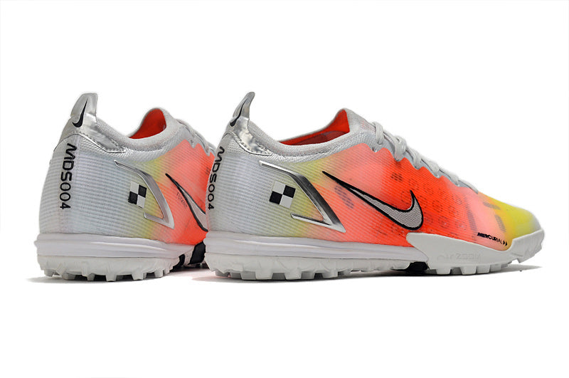 Vapor 14 Elite Kunstrasen Orange mit Grün und Weiß