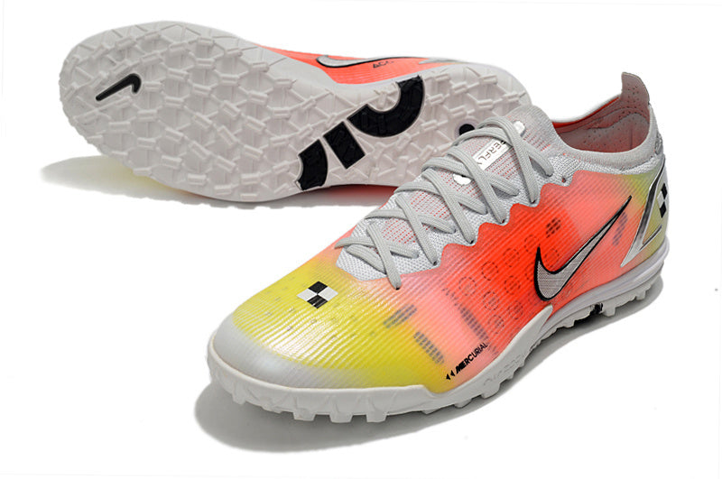 Vapor 14 Elite Kunstrasen Orange mit Grün und Weiß